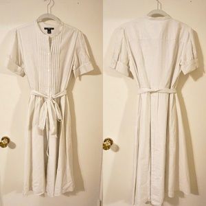 Gap Shirt Dress, striped, buttons down the front